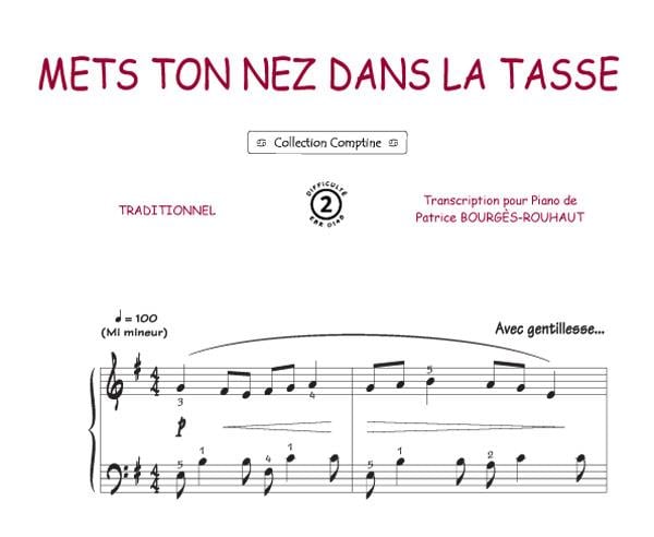 Mets ton nez dans la tasse